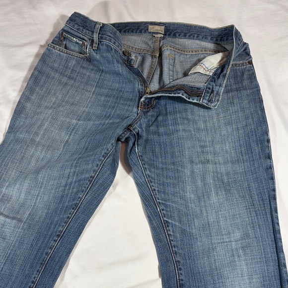 Gap 1969 mens medium blue wash Vintage Bootcut denim jeans - size 33x32 - Picture 8 of 14